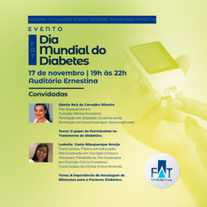 FAT realiza evento em alusão ao Dia Mundial do Diabetes