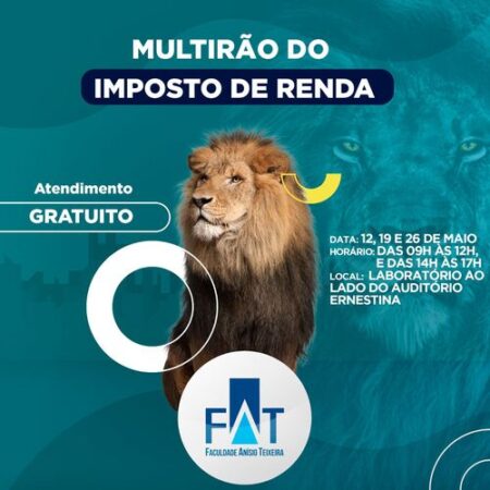 Mutirão do Imposto de Renda começa nesta sexta-feira