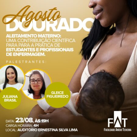 Palestra em comemoração ao Agosto Dourado