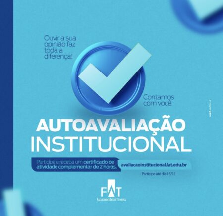 Últimos dias para realizar a avaliação institucional