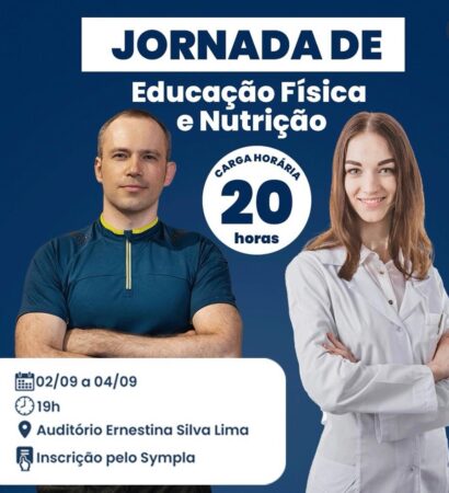 Dia do profissional de Educação Física e Nutricionista será celebrado com jornada acadêmica