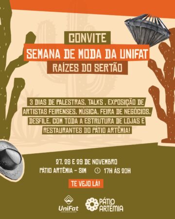 Começa nesta quarta-feira a 1ª Semana de Moda da UNIFAT